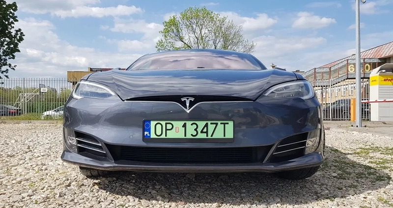 Tesla Model S cena 128700 przebieg: 125209, rok produkcji 2018 z Hrubieszów małe 379